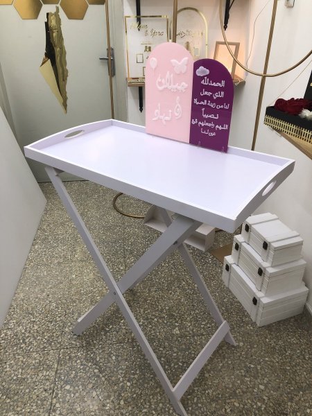 صينية مع ستاند PVC